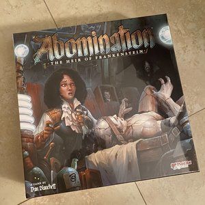 Plaid Hat Games Abomination The Heir of Frankenstein Board Game | Horror Game |